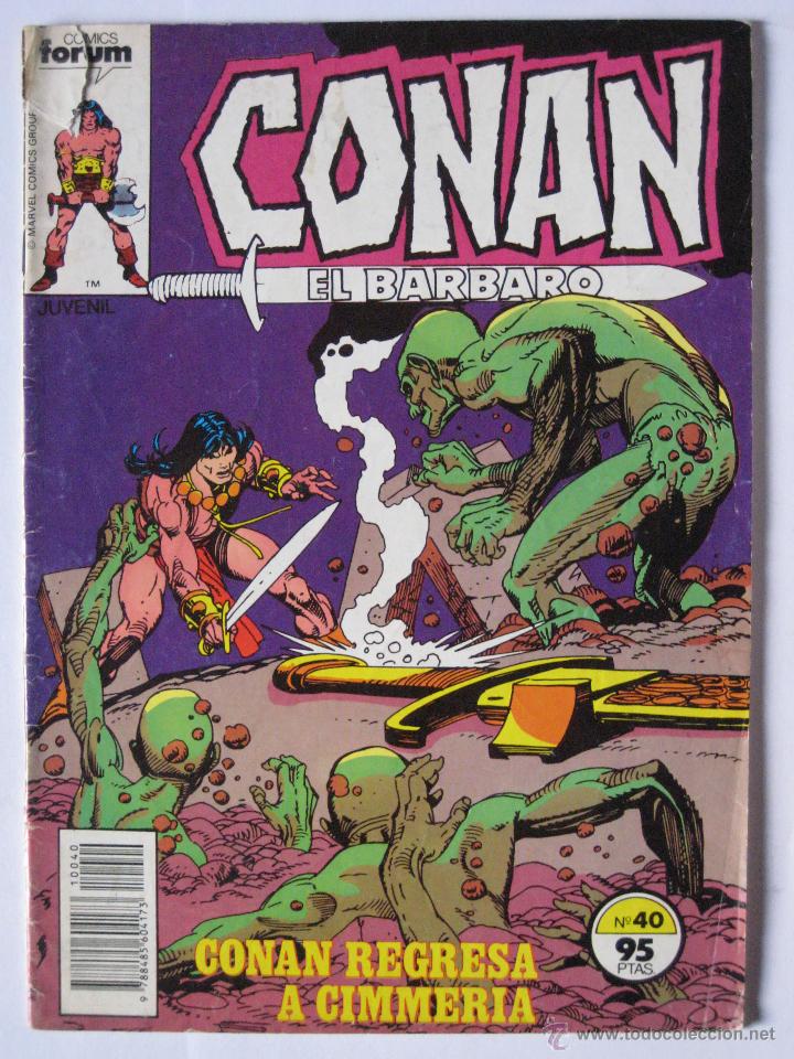 C&oacute;mics: CONAN EL BARBARO N&ordm; 40. FORUM - Foto 1