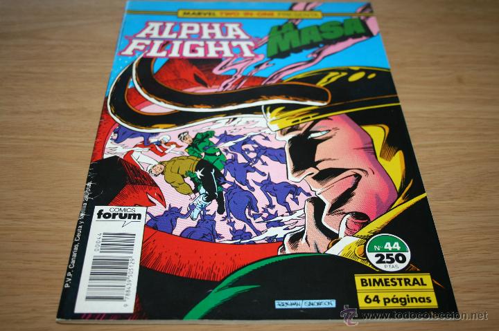 C&oacute;mics: ALPHA FLIGHT Y LA MASA volumen I n&ordm; 44 MARVEL TWO-IN-ONE FORUM - REF1 - Foto 1