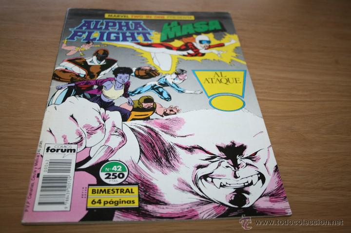 C&oacute;mics: ALPHA FLIGHT Y LA MASA volumen I n&ordm; 42 MARVEL TWO-IN-ONE FORUM - REF1 - Foto 1