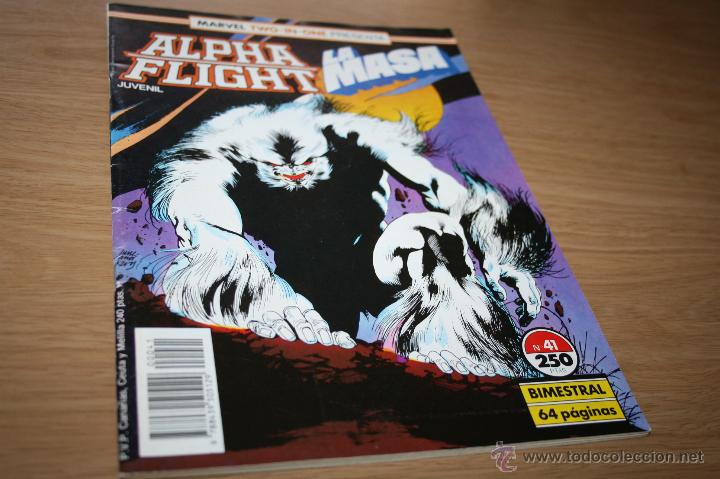 C&oacute;mics: ALPHA FLIGHT Y LA MASA volumen I n&ordm; 41 MARVEL TWO-IN-ONE FORUM - REF1 - Foto 1