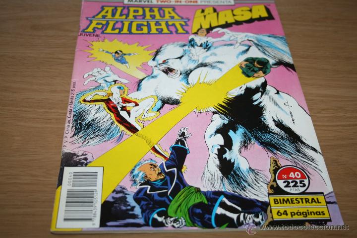 C&oacute;mics: ALPHA FLIGHT Y LA MASA volumen I n&ordm; 40 MARVEL TWO-IN-ONE FORUM - REF1 - Foto 1