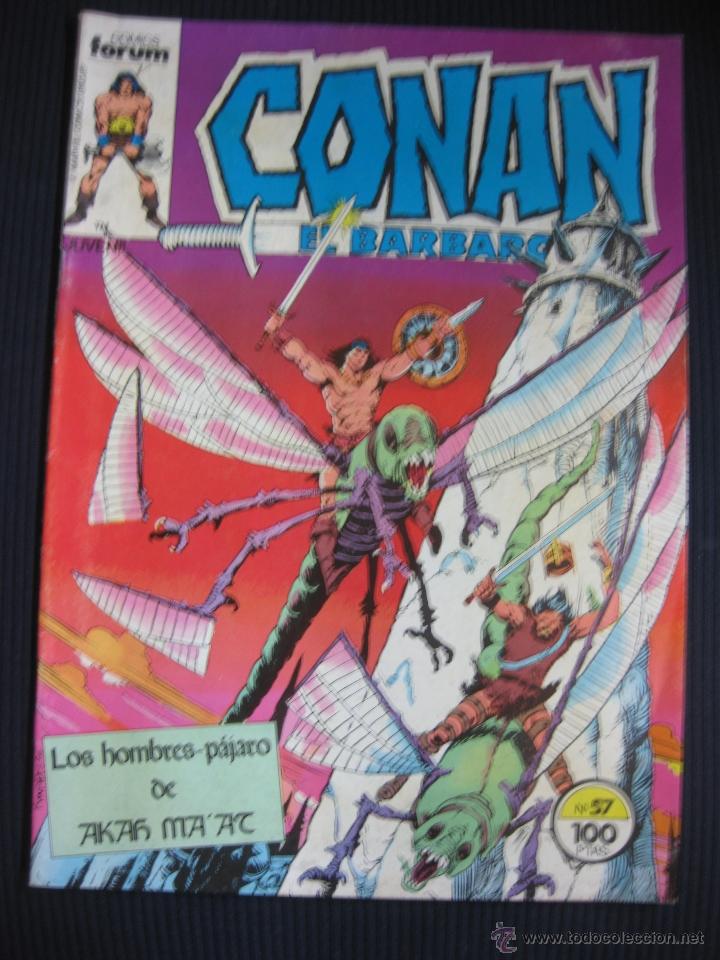C&oacute;mics: CONAN EL BARBARO. N&ordm; 57.COMICS FORUM. - Foto 1