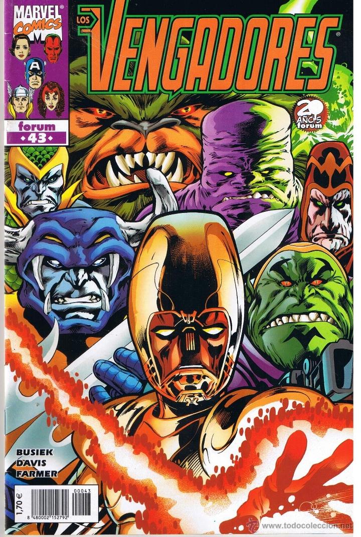 C&oacute;mics: LOS VENGADORES. NUMERO 43. FORUM 2002 - Foto 1