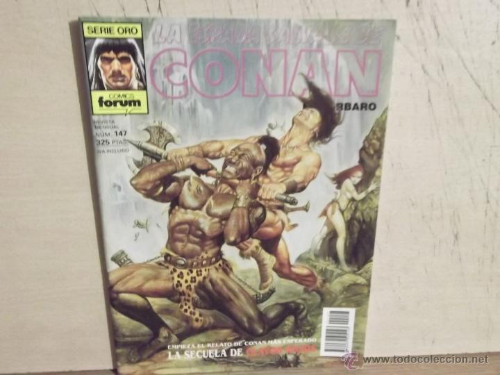 C&oacute;mics: LA ESPADA SALVAJE DE CONAN - FORUM - 1&ordf; EDICION - NUMERO 147 - Foto 1