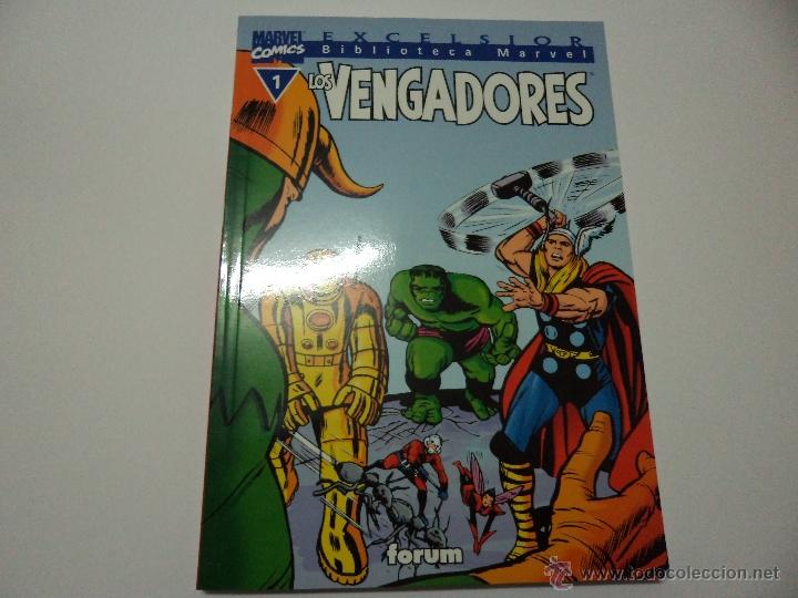 C&oacute;mics: Biblioteca Marvel. Los Vengadores n&ordm;1. Forum - Foto 1