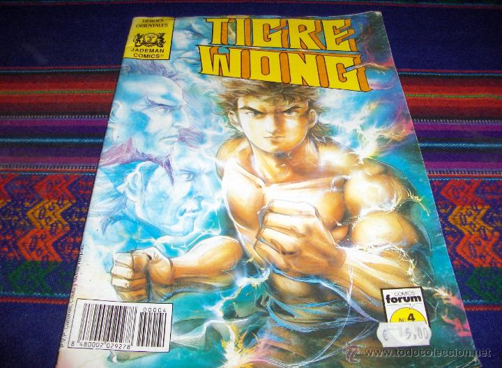 C&oacute;mics: TIGRE WONG N&ordm; 4. FORUM JADEMAN COMICS. 1990. - Foto 1