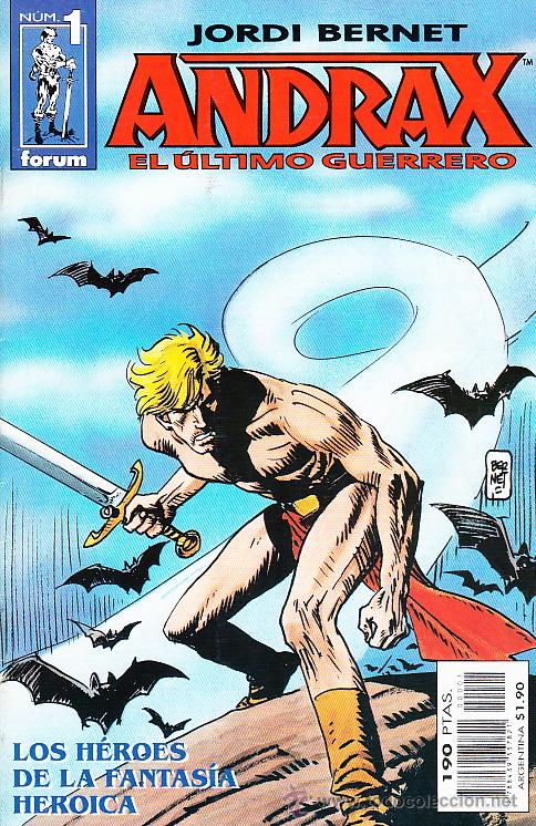 C&oacute;mics: ANDRAX # 1 (Forum,1997) - JORDI BERNET - Foto 1