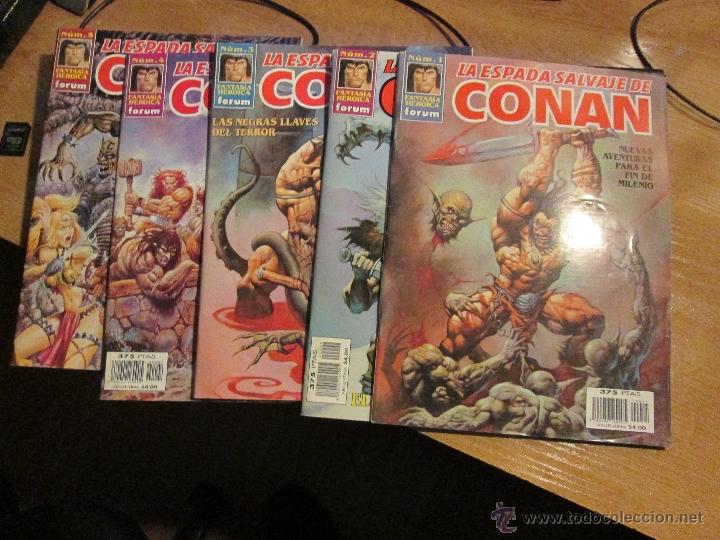 C&oacute;mics: conan la espada salvaje del 1 al 5-lote - Foto 1