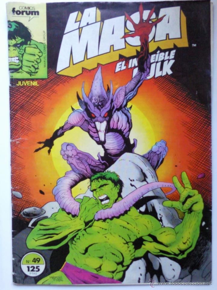 C&oacute;mics: COMICS FORUM LA MASA, EL INCREIBLE HULK, N&ordm; 49 - Foto 1