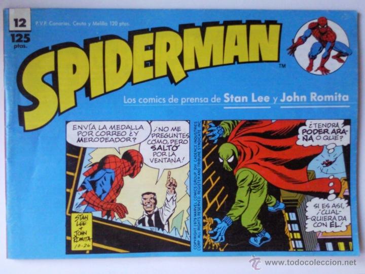 C&oacute;mics: COMICS TIRAS DE PRENSA SPIDERMAN, N&ordm; 12 - Foto 1