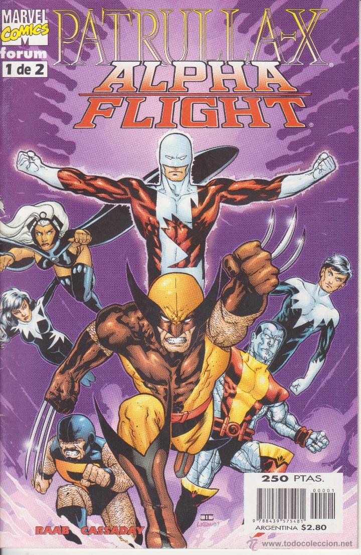 C&oacute;mics: PATRULLA X Y ALPHA FLIGHT  N&ordm; 1 - Foto 1