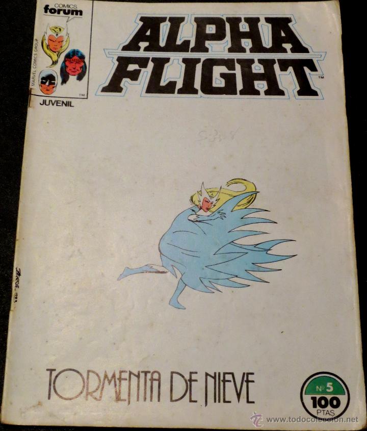 C&oacute;mics: ALPHA LIGHT N&ordm; 5 TORMENTA DE NIEVE FORUM A&Ntilde;O 1984 - Foto 1
