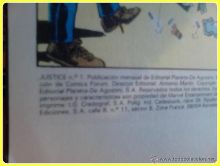 C&oacute;mics: Lote 6 c&oacute;mics Justice, de Marvel F&oacute;rum, n&uacute;meros 1 2 3 4 5 7 - Foto 4