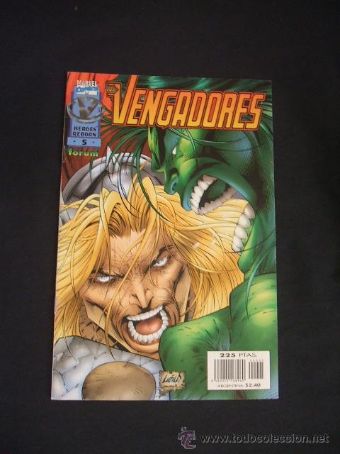C&oacute;mics: HEROES REBORN - LOS VENGADORES - N&ordm; 5 - FORUM - - Foto 1