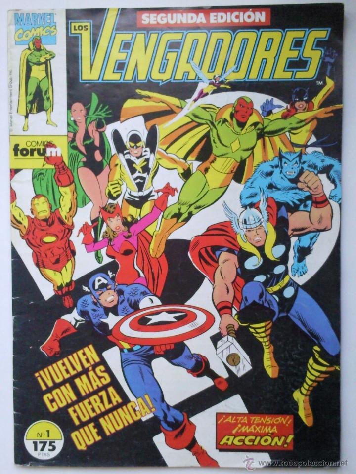 C&oacute;mics: COMICS FORUM LOS VENGADORES, SEGUNDA EDICION, N&ordm; 1 - Foto 1