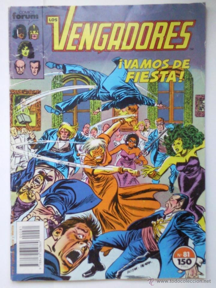 C&oacute;mics: COMICS FORUM, LOS VENGADORES, N&ordm; 81 - Foto 1