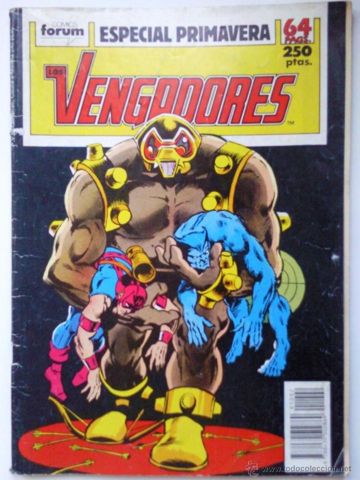 C&oacute;mics: COMICS FORUM, LOS VENGADORES, ESPECIAL PRIMAVERA 1989 - Foto 1
