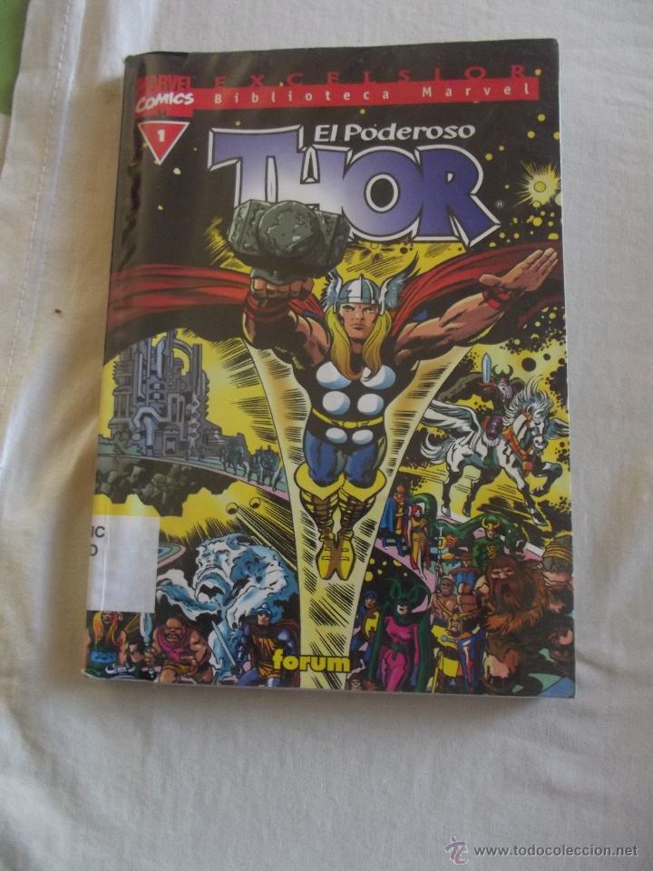 C&oacute;mics: BIBLIOTECA MARVEL - EL  PODEROSO  THOR  N&ordm; 1 - Foto 1