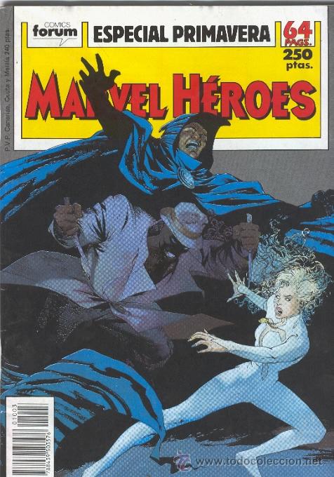 C&oacute;mics: Marvel H&eacute;roes. Especial Primavera 1989. Capa y Pu&ntilde;al. - Foto 1