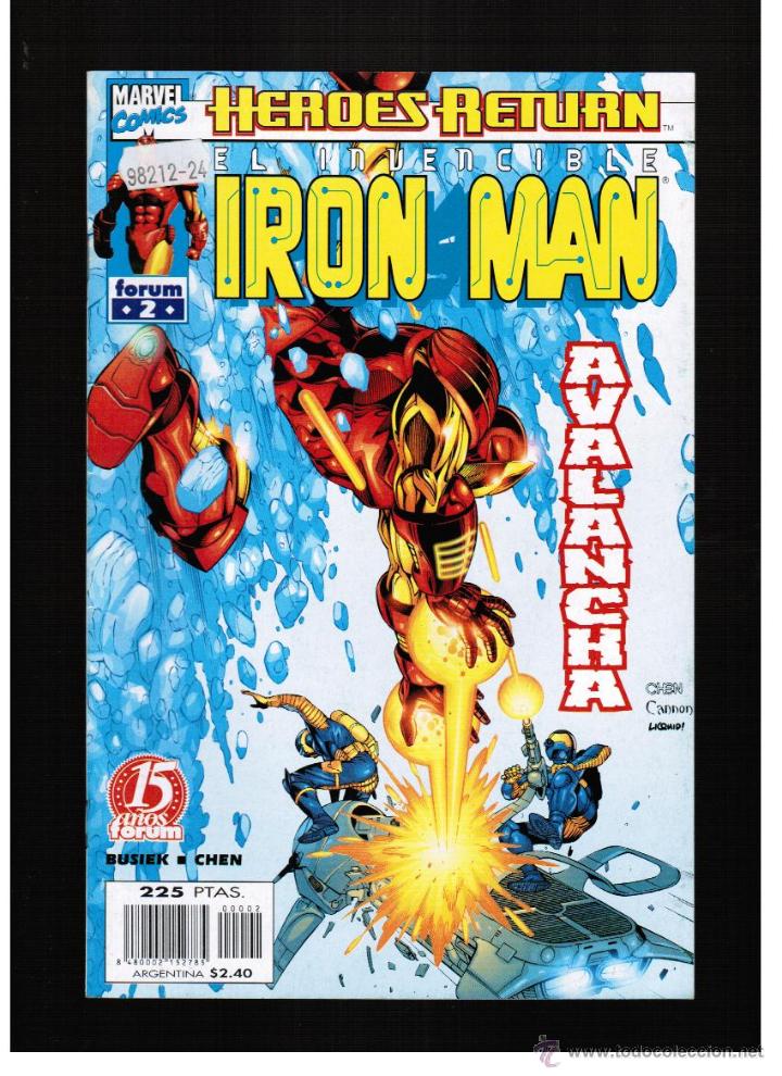 C&oacute;mics: IRON MAN VOL. 4. N&ordm; 2 - FORUM - Foto 1