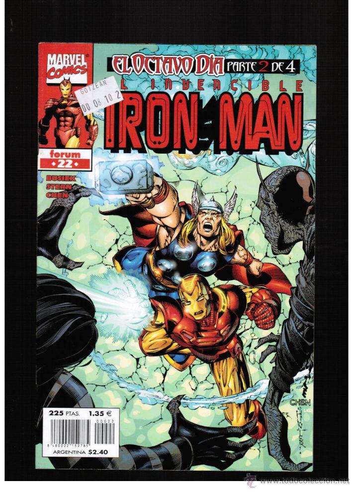 C&oacute;mics: IRON MAN VOL. 4. N&ordm; 22 - FORUM - Foto 1