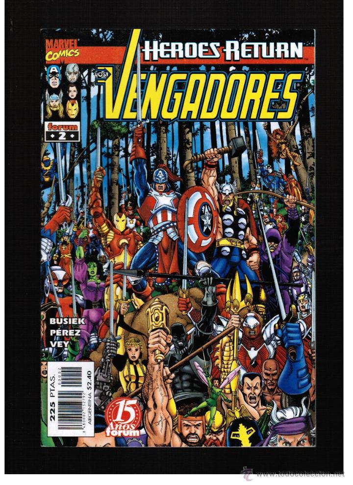 C&oacute;mics: LOS VENGADORES VOL. 3. N&ordm; 2 - FORUM - Foto 1