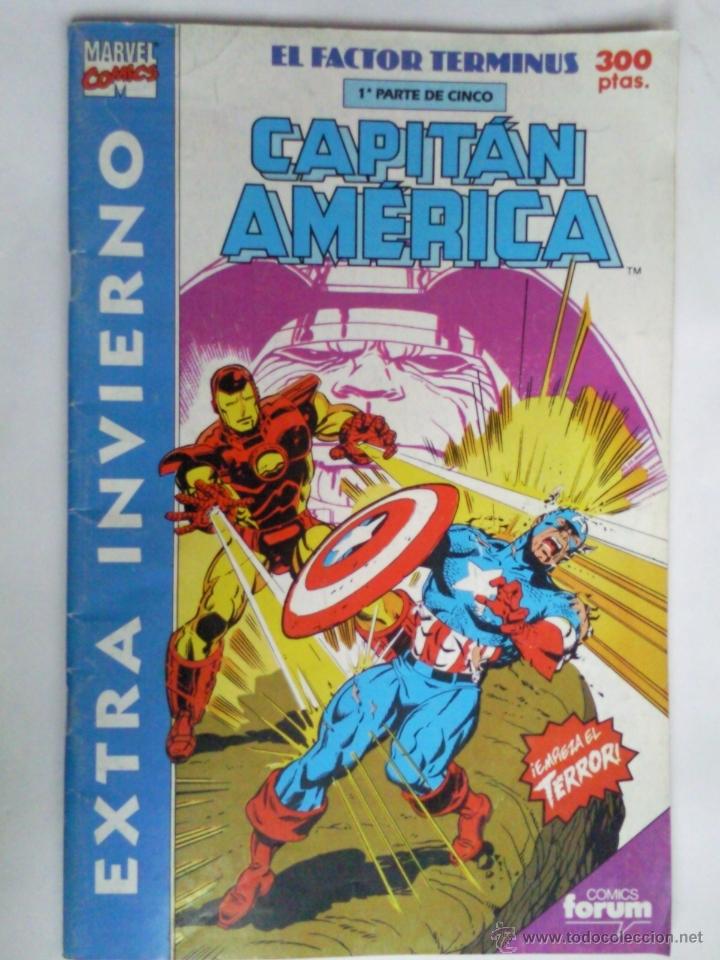 C&oacute;mics: COMICS FORUM, CAPITAN AMERICA, EL FACTOR TERMINUS, 1&ordm; PARTE DE CINCO - Foto 1
