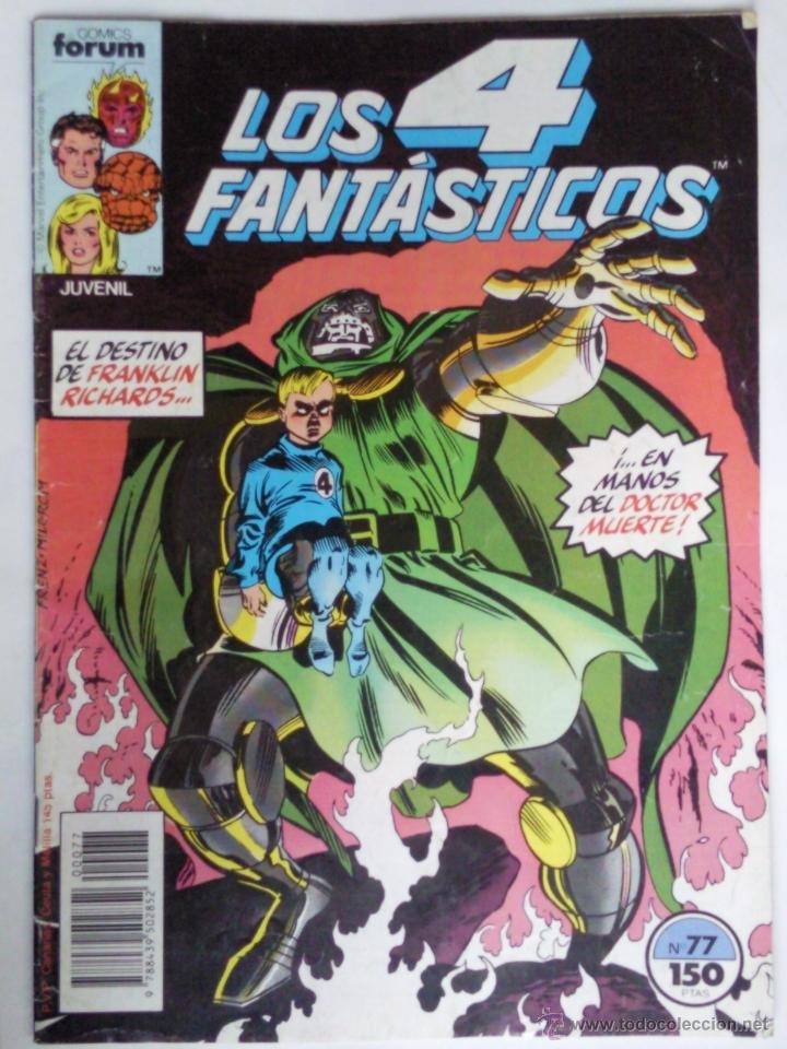 C&oacute;mics: COMICS FORUM, LOS 4 FANTASTICOS, N&ordm; 77 - Foto 1