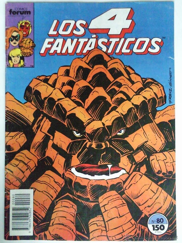 C&oacute;mics: COMICS FORUM, LOS 4 FANTASTICOS, N&ordm; 80 - Foto 1