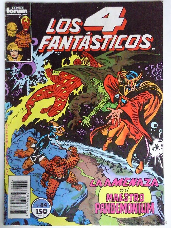 C&oacute;mics: COMICS FORUM, LOS 4 FANTASTICOS, N&ordm; 84 - Foto 1