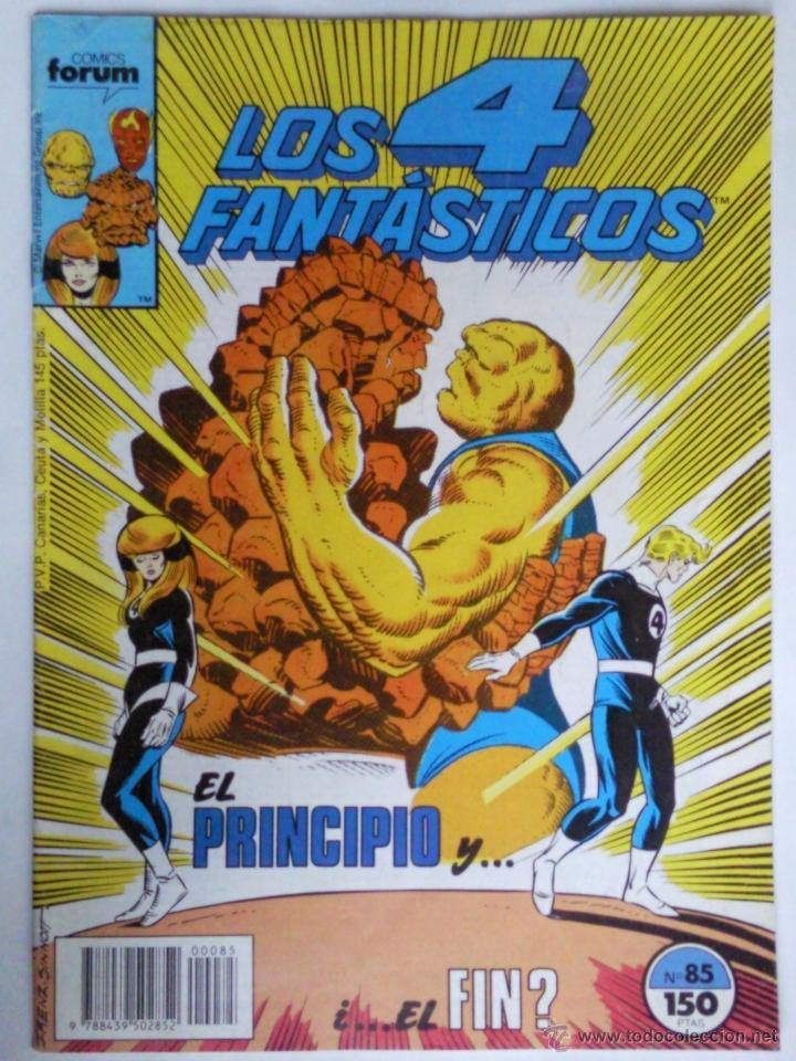 C&oacute;mics: COMICS FORUM, LOS 4 FANTASTICOS, N&ordm; 85 - Foto 1