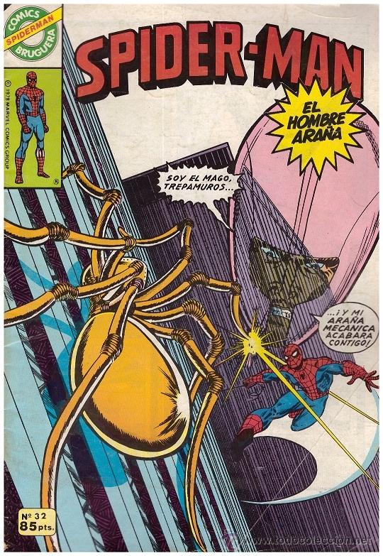 C&oacute;mics: Comic Spiderman, n&ordm; 32 - Comics Bruguera - Foto 1