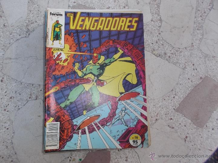 C&oacute;mics: los vengadores n&ordm; 16,comics forum-1984 - Foto 1