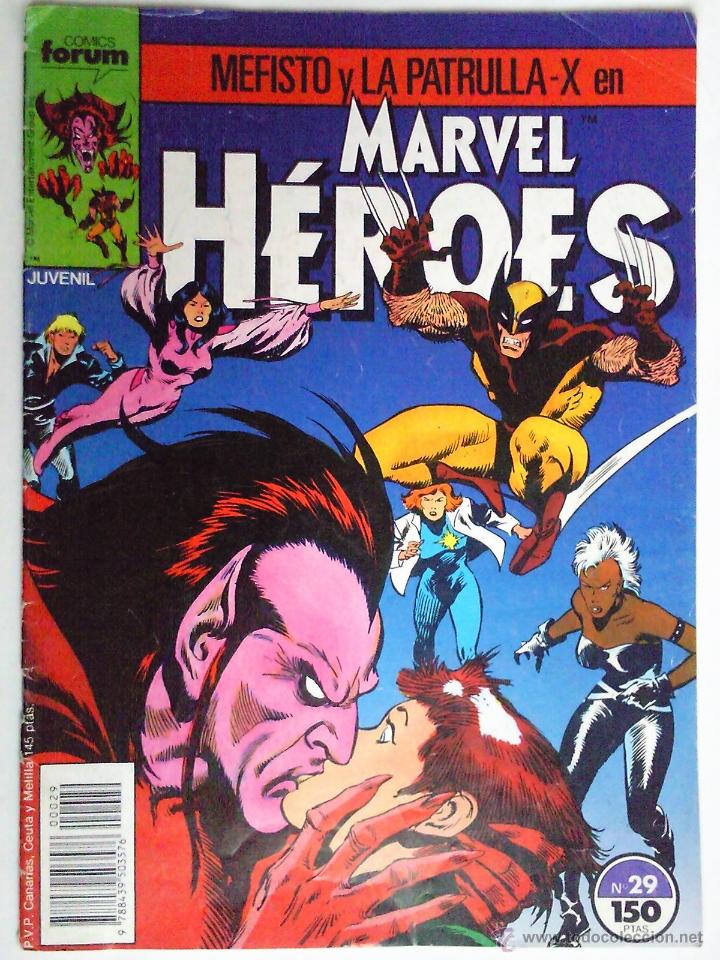 C&oacute;mics: COMICS, MARVEL HEROES, MEFISTO Y LA PATRULLA - X, N&ordm; 29 - Foto 1