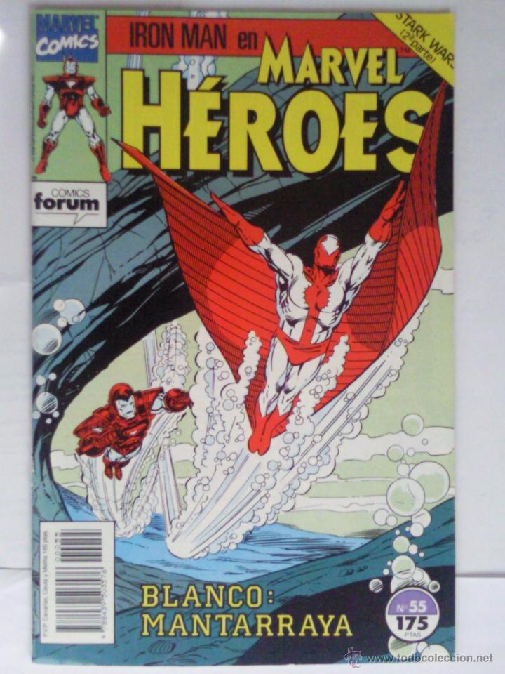 C&oacute;mics: COMICS, MARVEL HEROES, IRON MAN, N&ordm; 55 - Foto 1