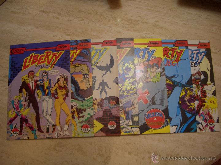 C&oacute;mics: LIBERTY PROYECT N&ordm;s 1 a 7 - ECLIPSE COMICS - COMPLETA - Kurt Busiek - Foto 1
