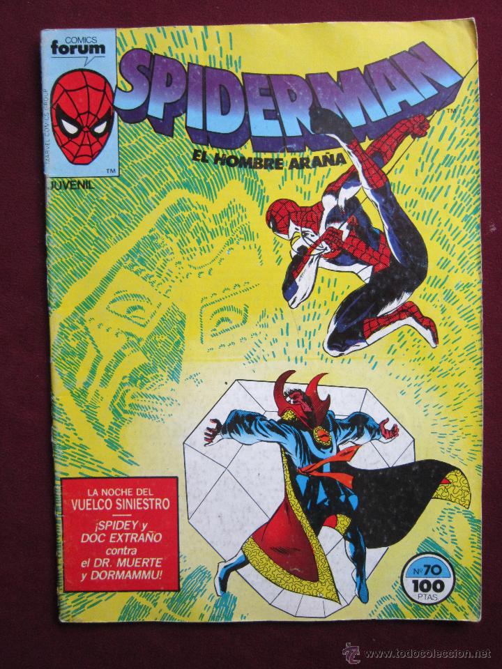 C&oacute;mics: SPIDERMAN N&ordm; 70 VOL. 1. FORUM MARVEL COMICS. - Foto 1
