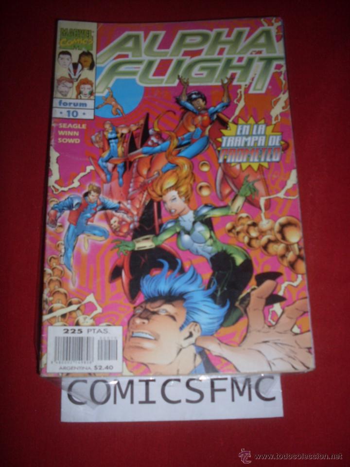 C&oacute;mics: ALPHA FLIGHT VOLUMEN 2 NUMERO 10 NORMAL ESTADO - Foto 1