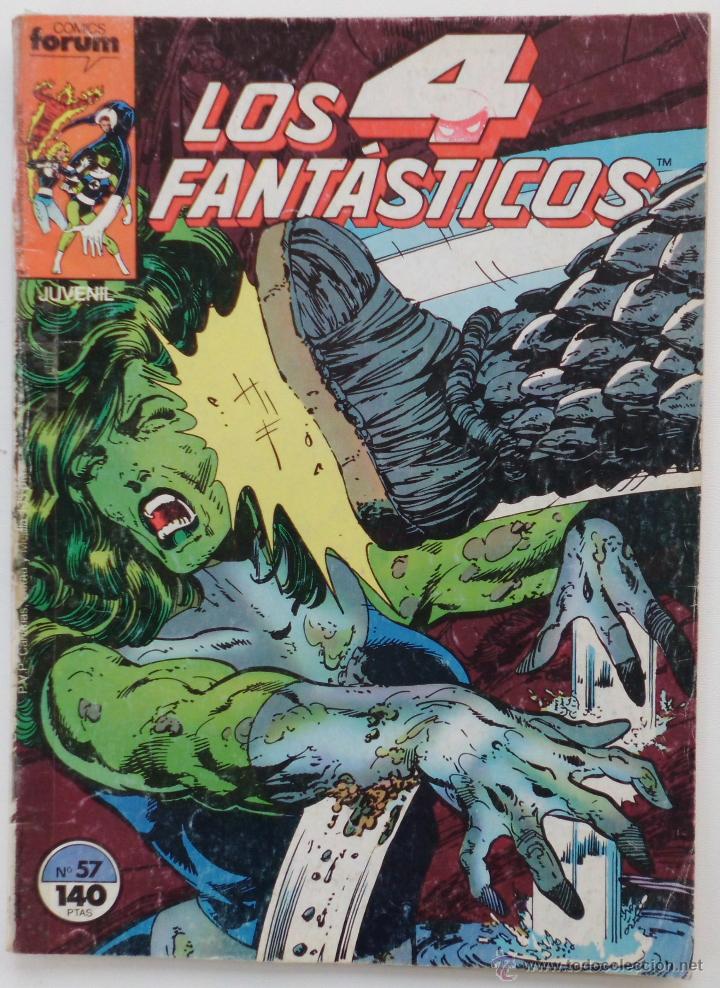 C&oacute;mics: COMICS FORUM LOS 4 FANTASTICOS N&ordm; 57 - Foto 1