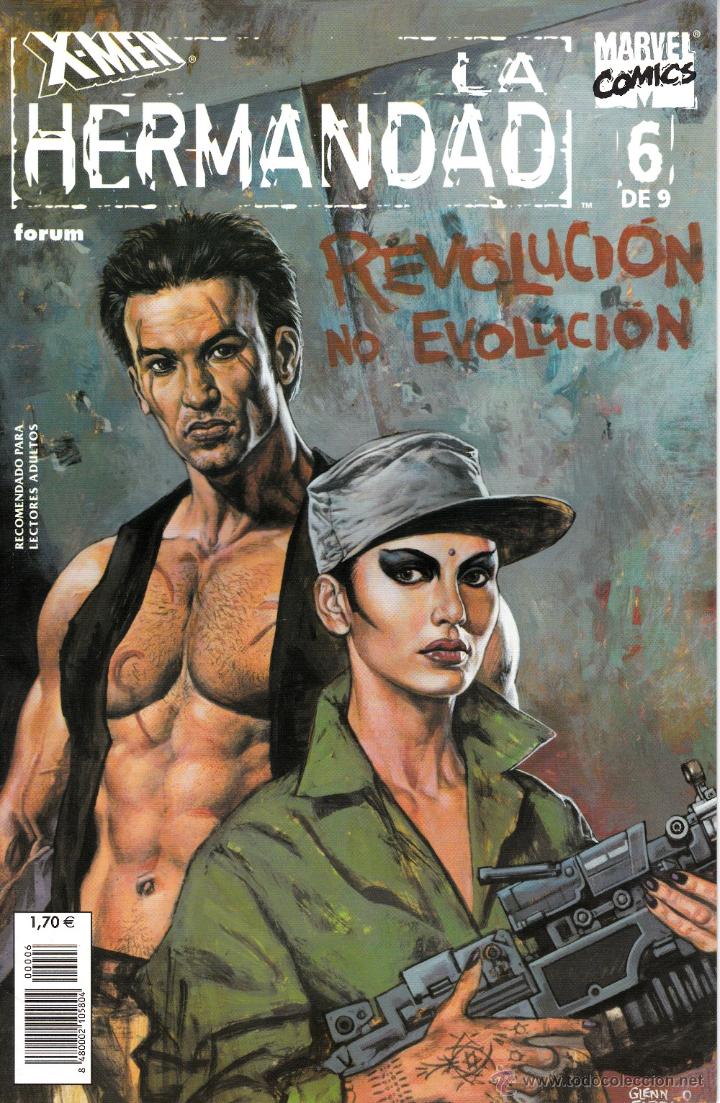 C&oacute;mics: X MEN LA HERMANDAD COLECCI&Oacute;N COMPLETA 9 COMICS - Foto 6