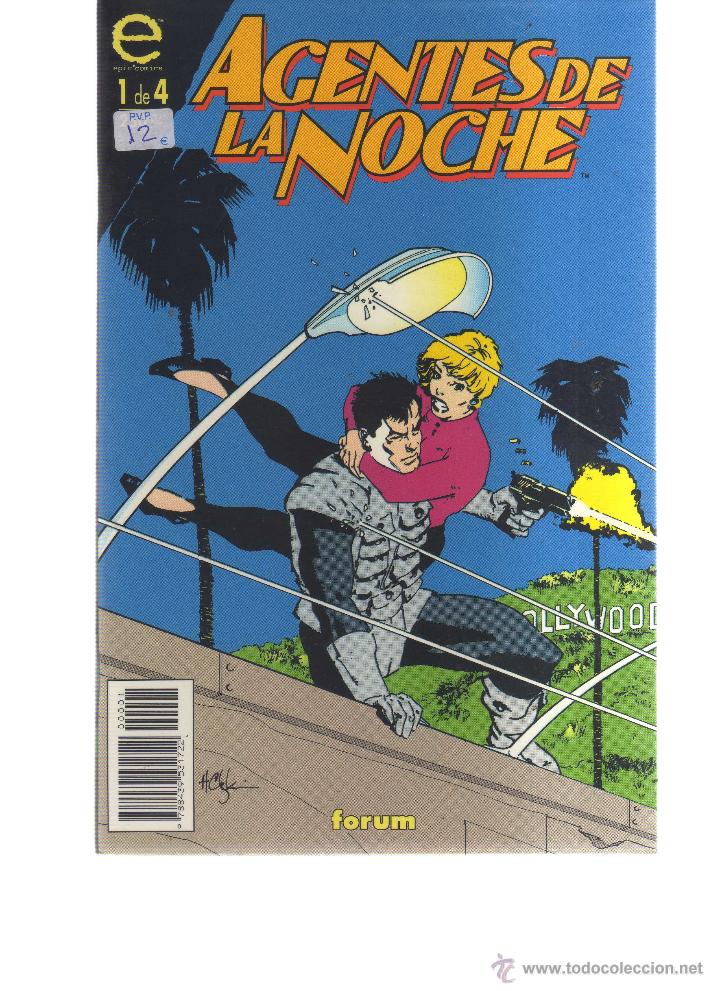 C&oacute;mics: AGENTES DE LA NOCHE COMPLETA 4 N&Uacute;MEROS - CJ35 - Foto 1