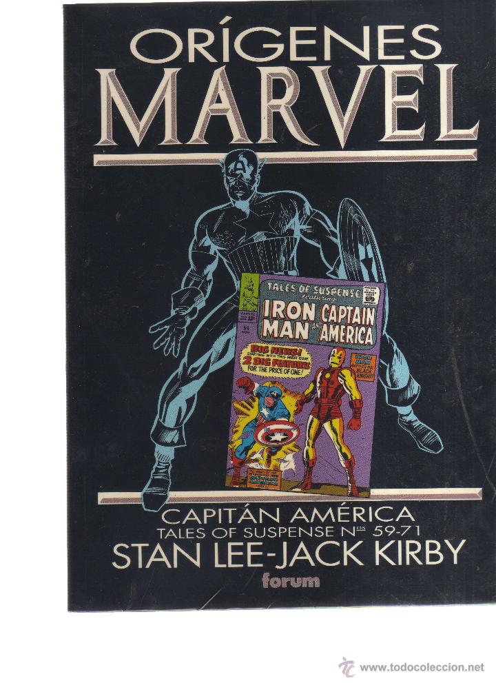 C&oacute;mics: Or&iacute;genes Marvel Capit&aacute;n Am&eacute;rica N&ordm; 59-71 Forum - CJ13 - Foto 1