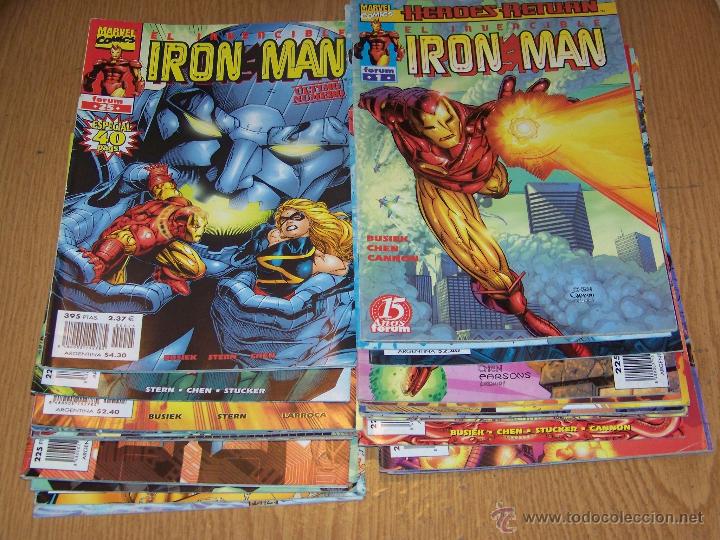 C&oacute;mics: IRON MAN HEROES RETURN VOL. 4 COMPLETA 27 N&ordm; - Foto 1