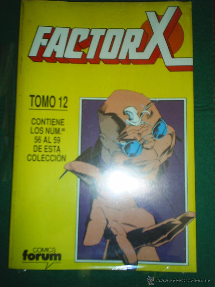 C&oacute;mics: factor x retapado n&ordm; 56 al 59 - Foto 1