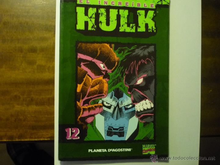 C&oacute;mics: COMICS MARVEL EL INCREIBLE HULK .- NUM 12 -PLANETA AGOSTINI - Foto 1