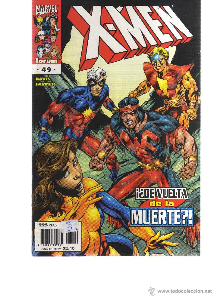 C&oacute;mics: X-Men N&ordm; 49 Forum - CJ16 - Foto 1