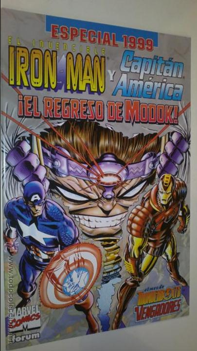 C&oacute;mics: IRON MAN Y CAPITAN AMERICA EL REGRESO DE MODOK - Foto 1
