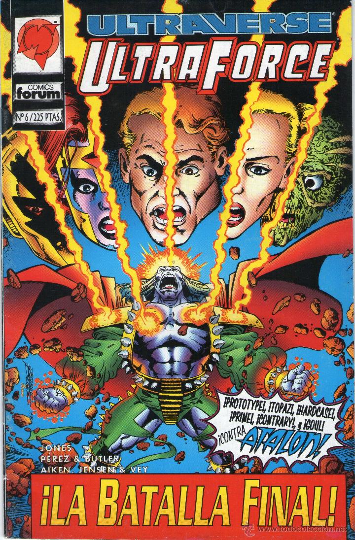 C&oacute;mics: ULTRAFORCE - N&ordm; 6 - COMICS FORUM - PLANETA DE AGOSTINI - A&Ntilde;O 1996. - Foto 1