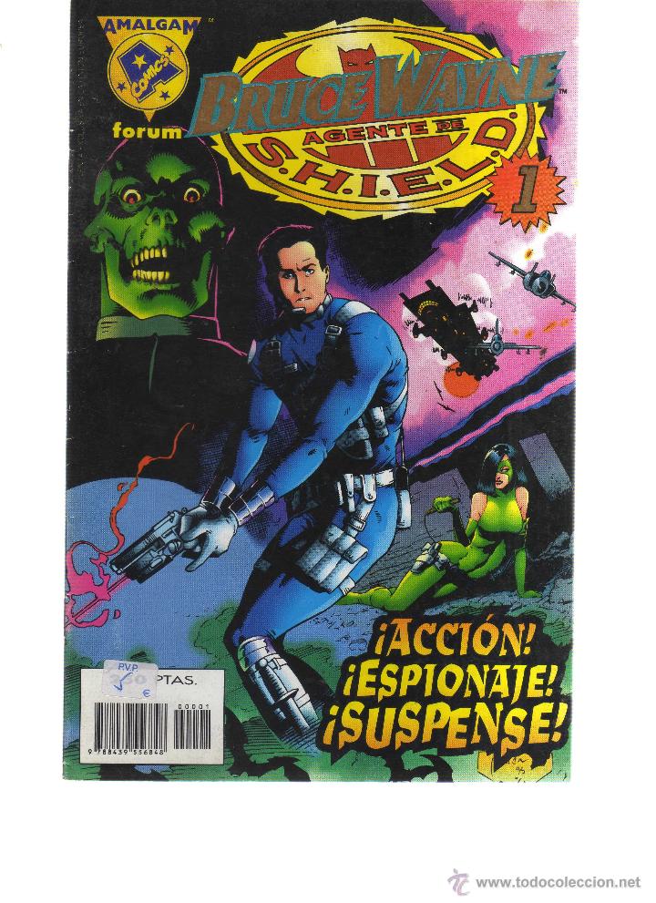 C&oacute;mics: Bruce Wayne Agente de Shield - N&uacute;mero 1 (Editorial Vid) - CJ42 - Foto 1