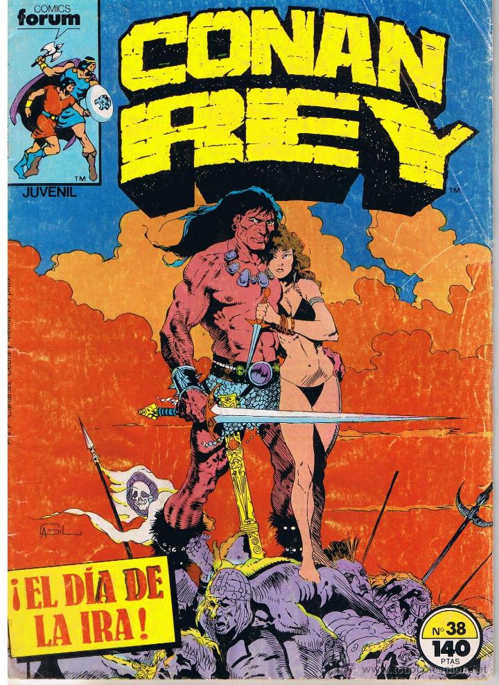 C&oacute;mics: CONAN REY. NUMERO 38. &iexcl;EL DIA DE LA IRA! FORUM - Foto 1